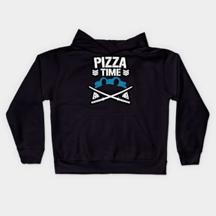 Pizza Time Leo Kids Hoodie